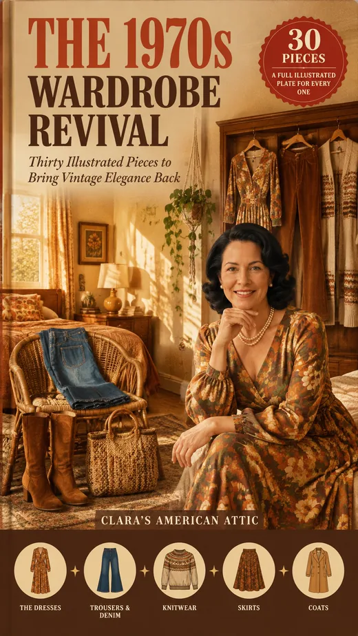 The 1970s Wardrobe Revival, the book